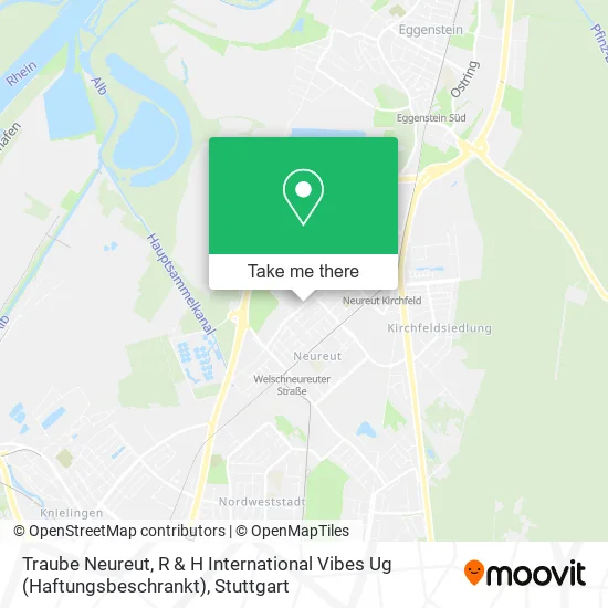 Карта Traube Neureut, R & H International Vibes Ug (Haftungsbeschrankt)