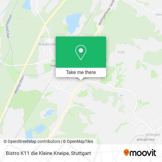 Bistro K11 die Kleine Kneipe map