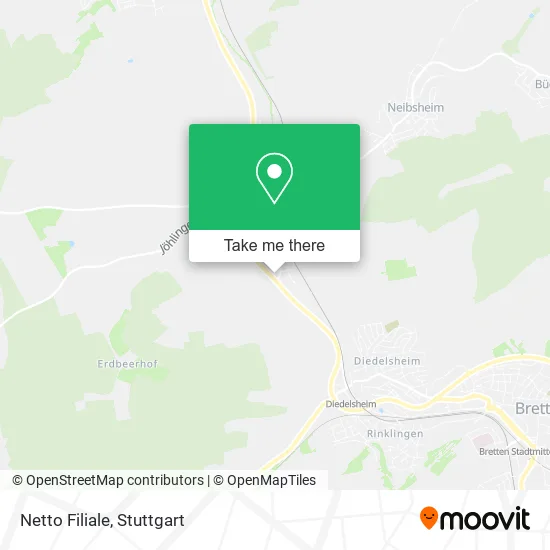 Карта Netto Filiale