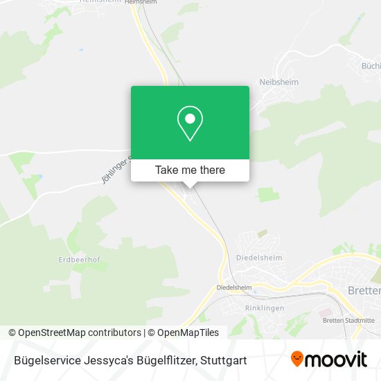 Bügelservice Jessyca's Bügelflitzer map