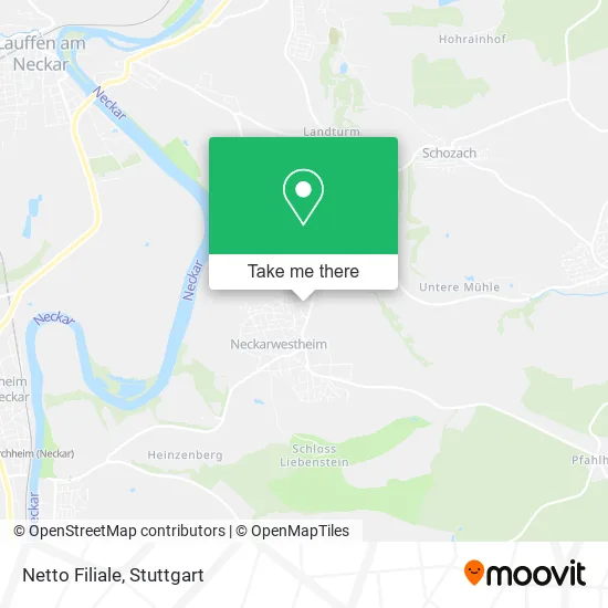 Карта Netto Filiale