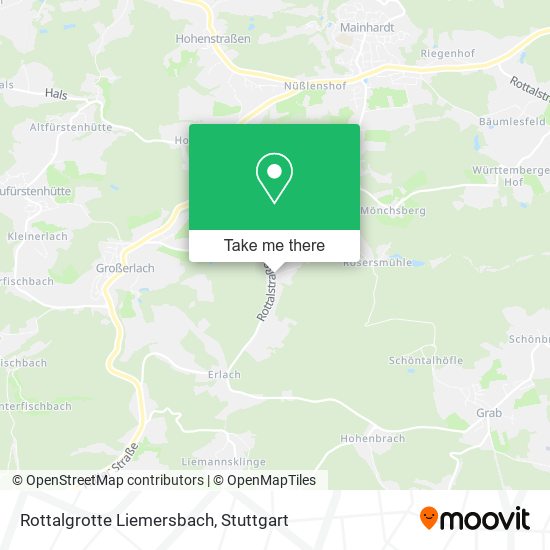 Карта Rottalgrotte Liemersbach