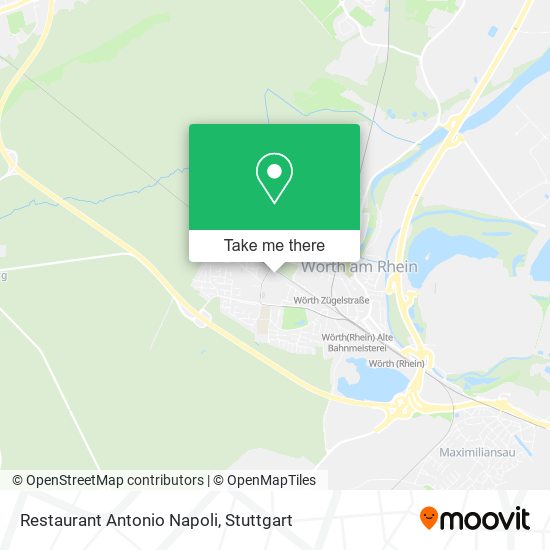Restaurant Antonio Napoli map