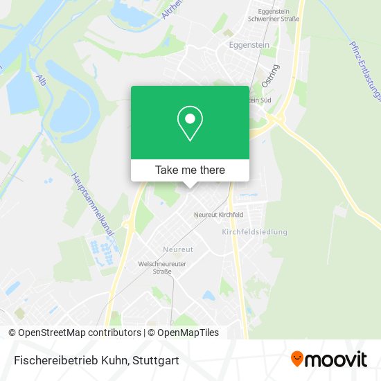 Fischereibetrieb Kuhn map