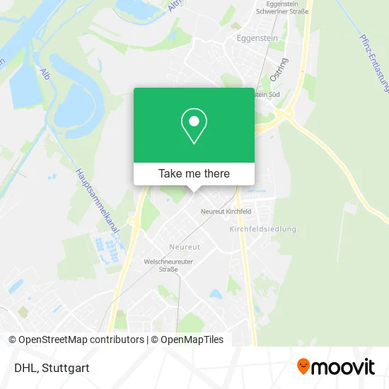 Карта DHL