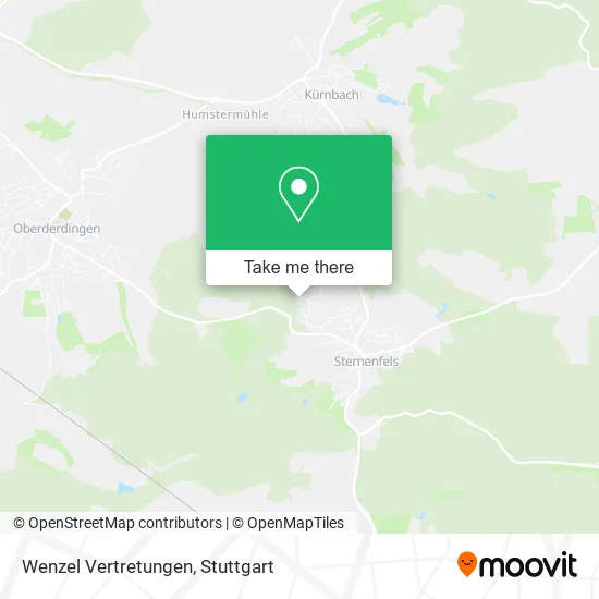 Карта Wenzel Vertretungen