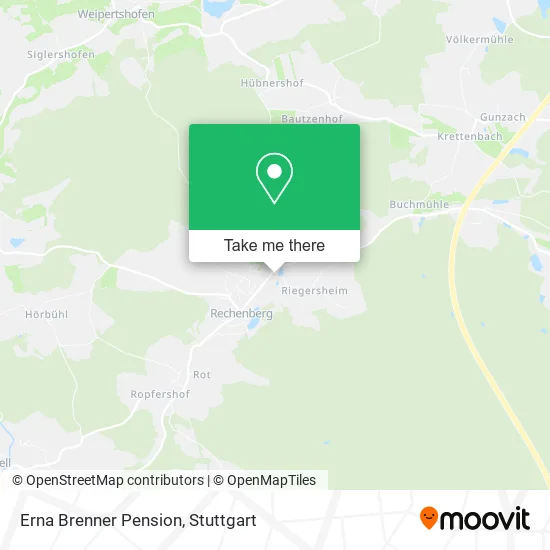 Карта Erna Brenner Pension