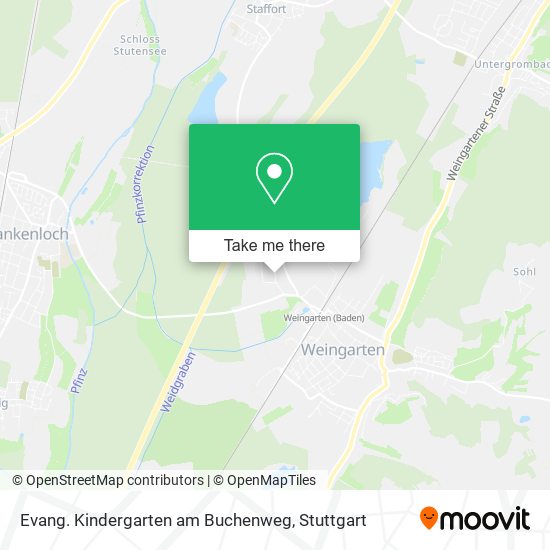 Evang. Kindergarten am Buchenweg map