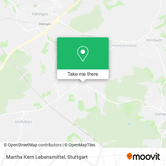 Карта Martha Kern Lebensmittel