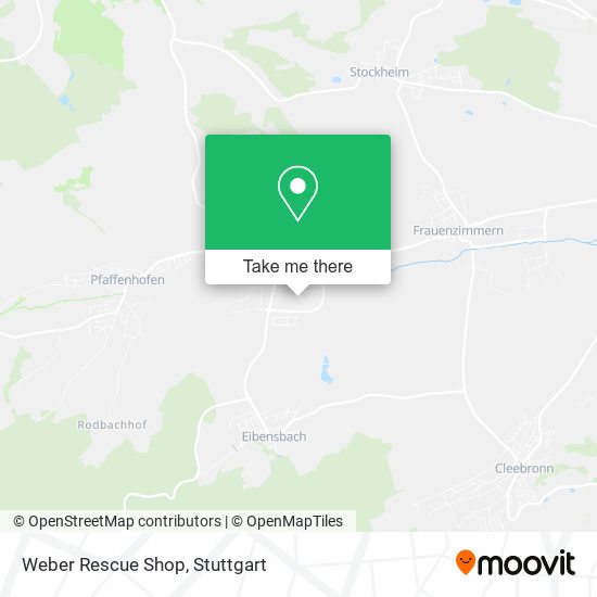 Карта Weber Rescue Shop