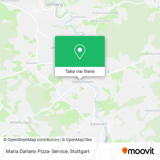 Карта Maria Dariano Pizza- Service