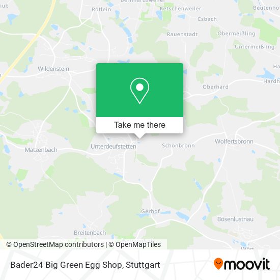 Bader24 Big Green Egg Shop map