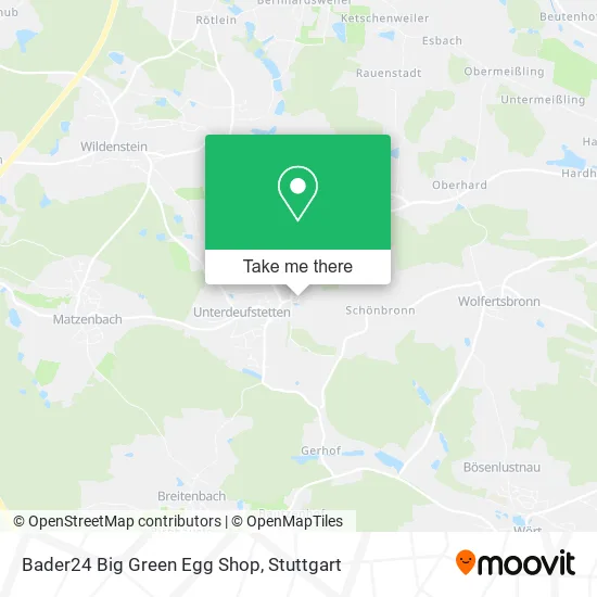 Карта Bader24 Big Green Egg Shop