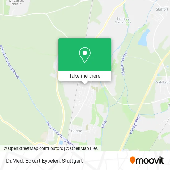 Карта Dr.Med. Eckart Eyselen