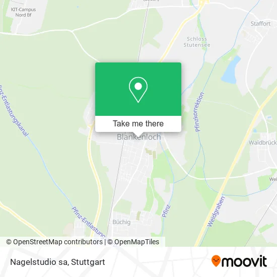 Карта Nagelstudio sa