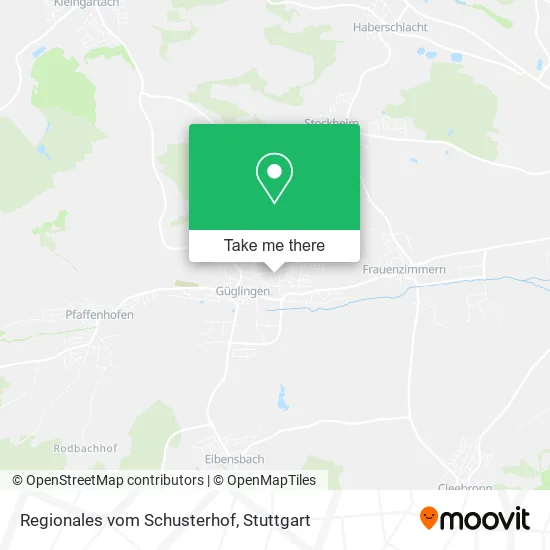 Карта Regionales vom Schusterhof
