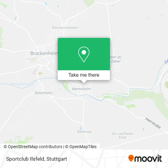 Карта Sportclub Ilsfeld