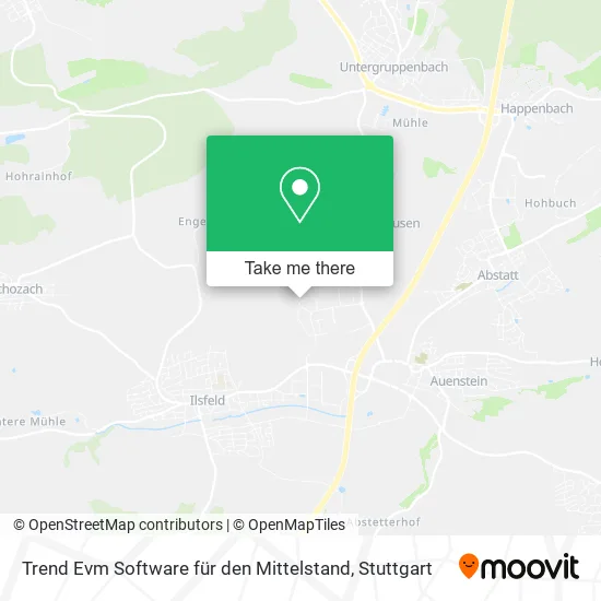 Карта Trend Evm Software für den Mittelstand