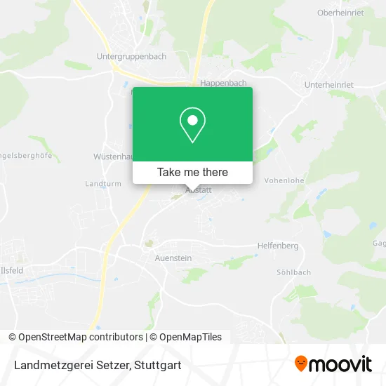 Карта Landmetzgerei Setzer