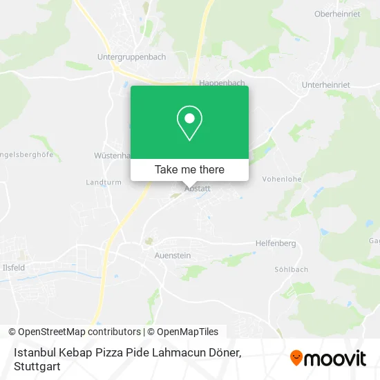 Карта Istanbul Kebap Pizza Pide Lahmacun Döner