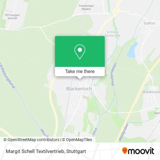 Карта Margit Schell Textilvertrieb