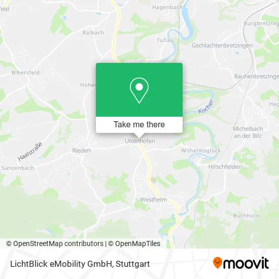 Карта LichtBlick eMobility GmbH