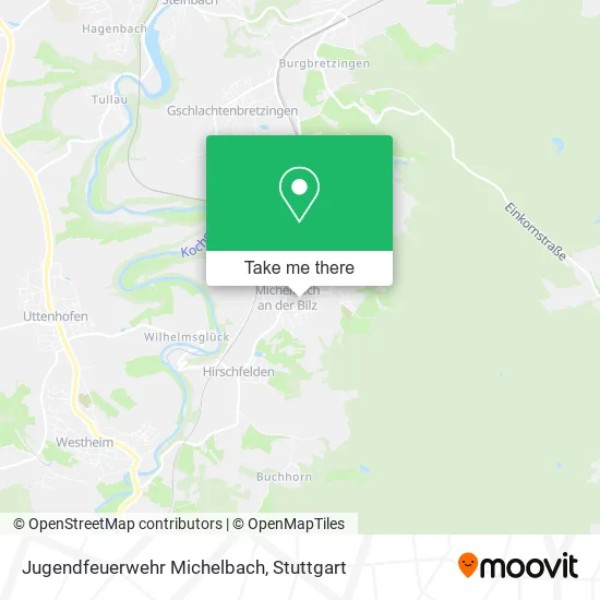 Карта Jugendfeuerwehr Michelbach