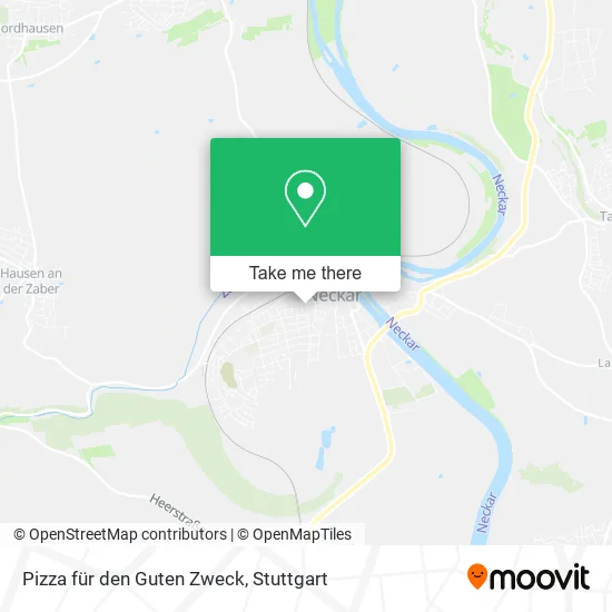 Карта Pizza für den Guten Zweck