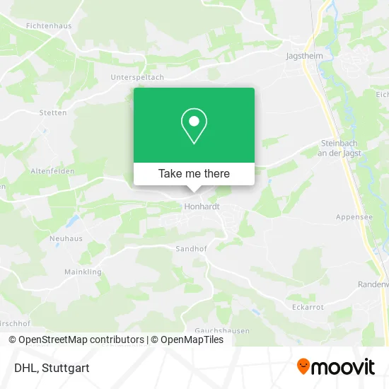 Карта DHL