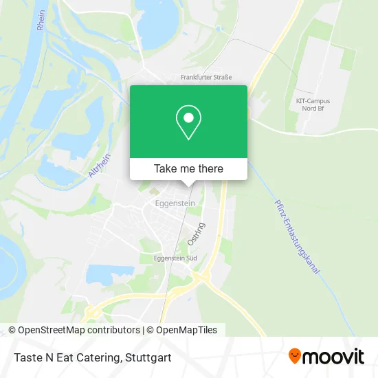 Карта Taste N Eat Catering