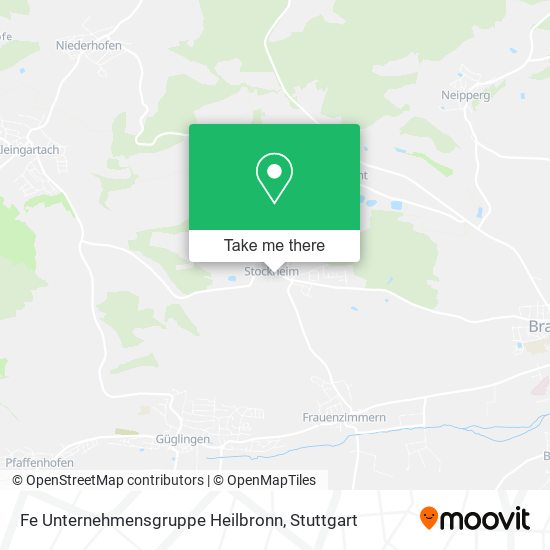 Fe Unternehmensgruppe Heilbronn map