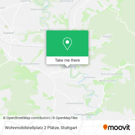 Карта Wohnmobilstellplatz 2 Plätze