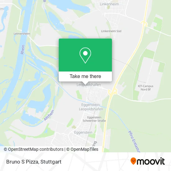 Карта Bruno S Pizza
