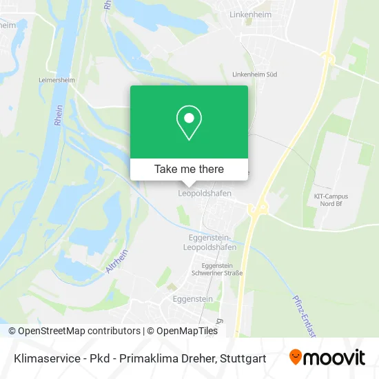 Карта Klimaservice - Pkd - Primaklima Dreher