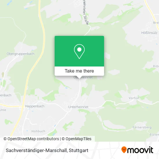 Карта Sachverständiger-Marschall