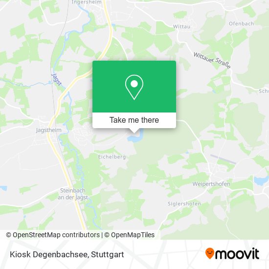 Карта Kiosk Degenbachsee