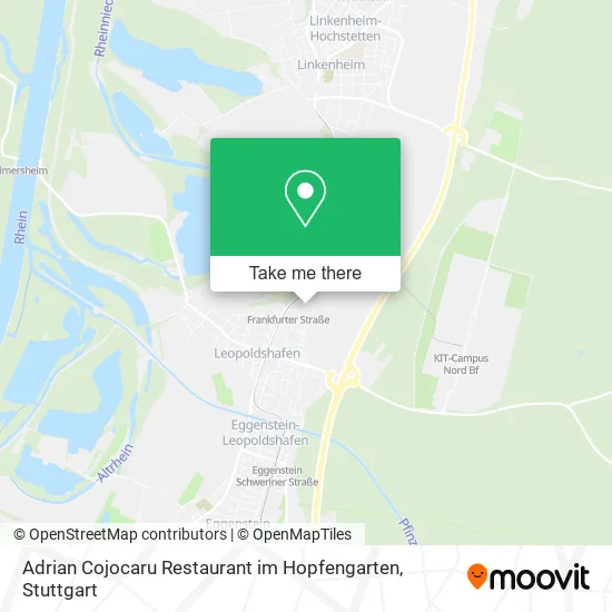 Карта Adrian Cojocaru Restaurant im Hopfengarten
