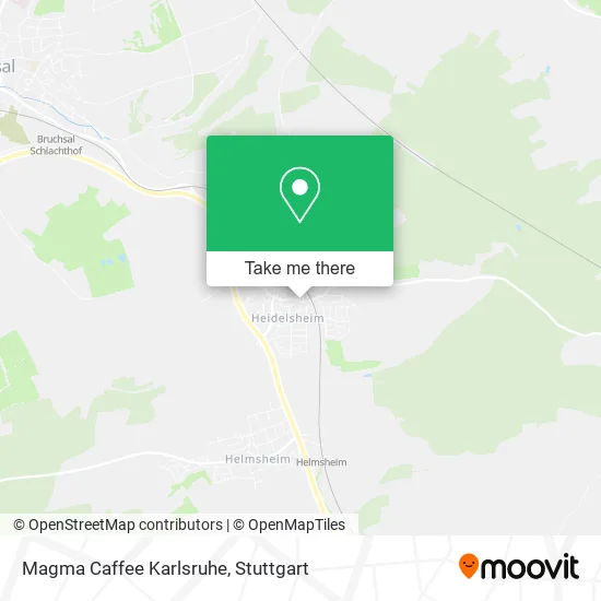 Карта Magma Caffee Karlsruhe