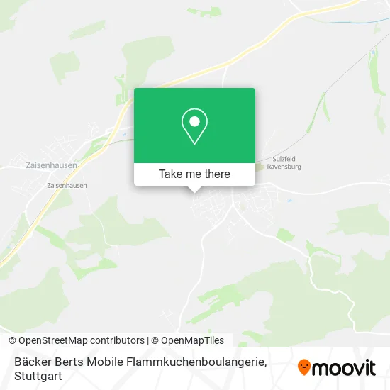 Карта Bäcker Berts Mobile Flammkuchenboulangerie