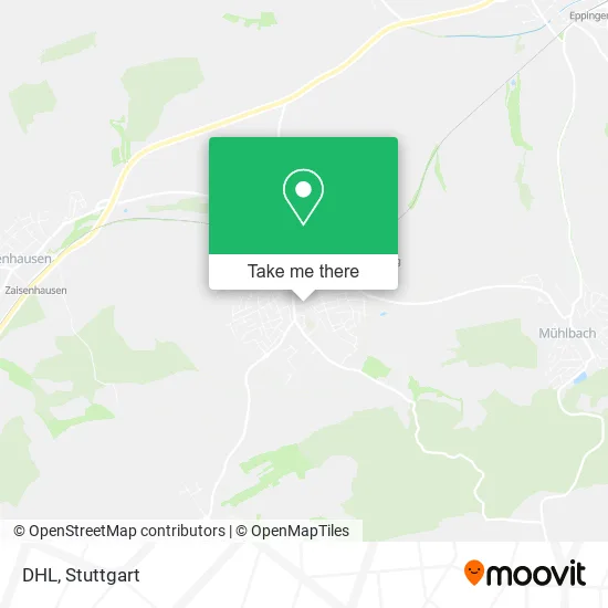 Карта DHL