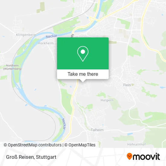 Карта Groß Reisen