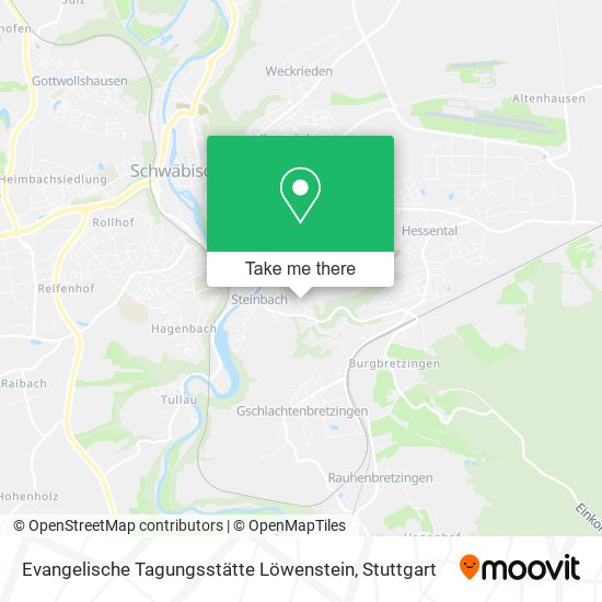 Evangelische Tagungsstätte Löwenstein map