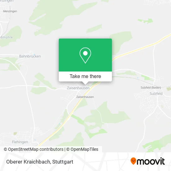Карта Oberer Kraichbach