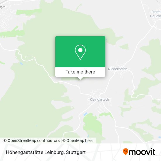 Höhengaststätte Leinburg map
