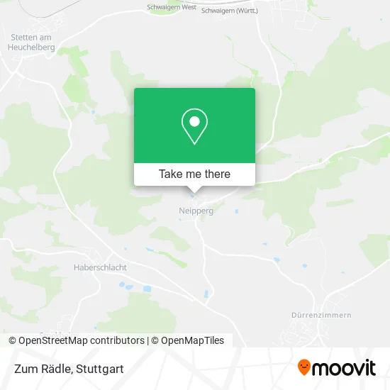 Карта Zum Rädle
