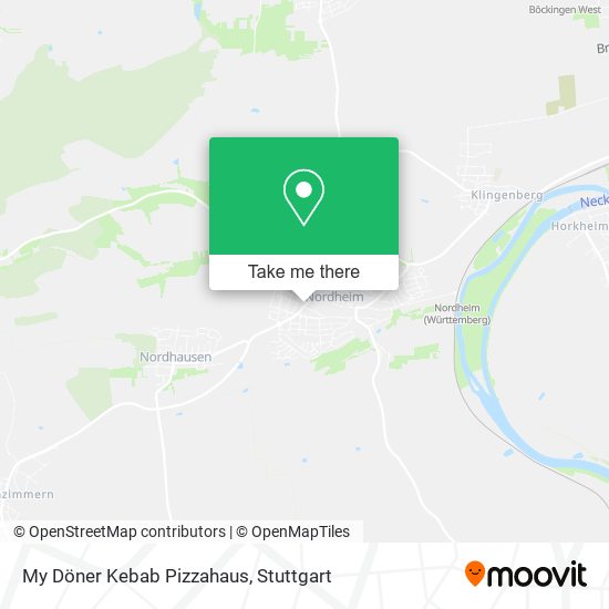 My Döner Kebab Pizzahaus map
