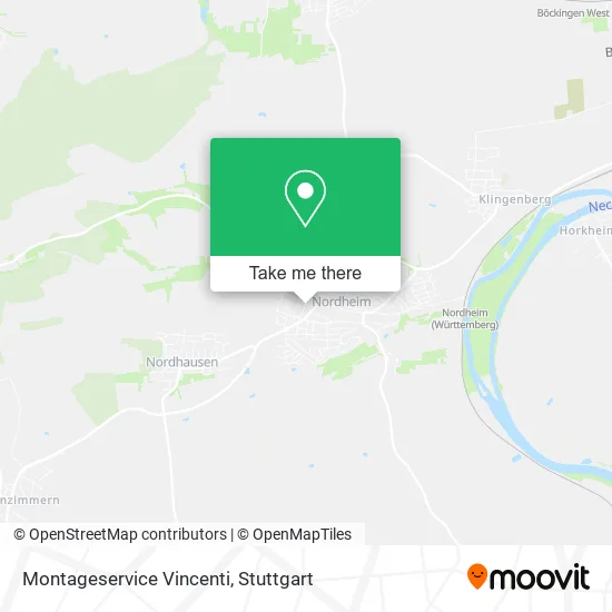 Карта Montageservice Vincenti