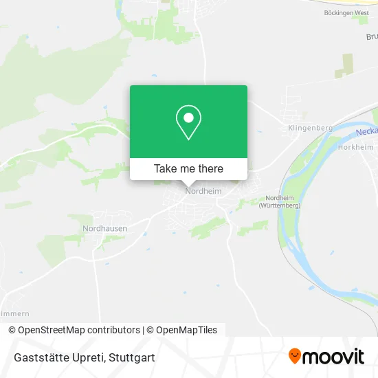 Карта Gaststätte Upreti