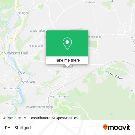 Карта DHL