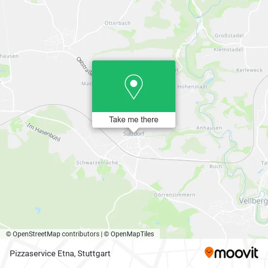 Карта Pizzaservice Etna